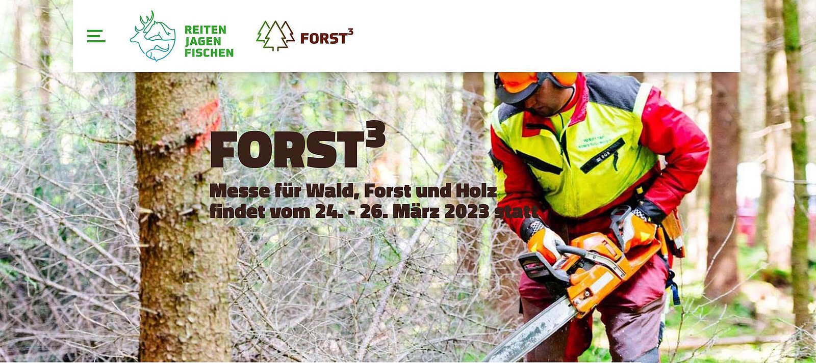 Messe Reiten - Jagen - Fischen und FORST³ Erfurt