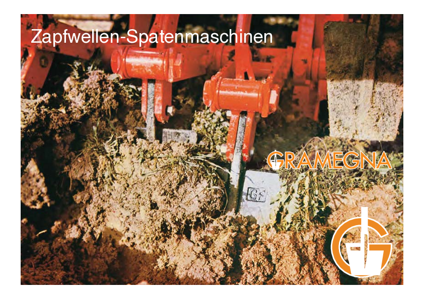 Katalog GRAMEGNA Zapfwellen-Spatenmaschinen