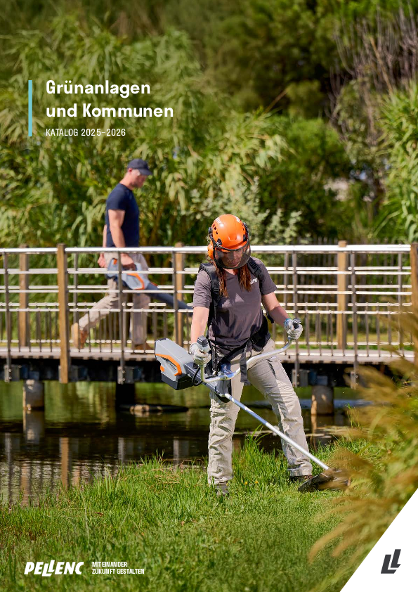Katalog PELLENC 2025-2026 Grünanlagen und Kommunen