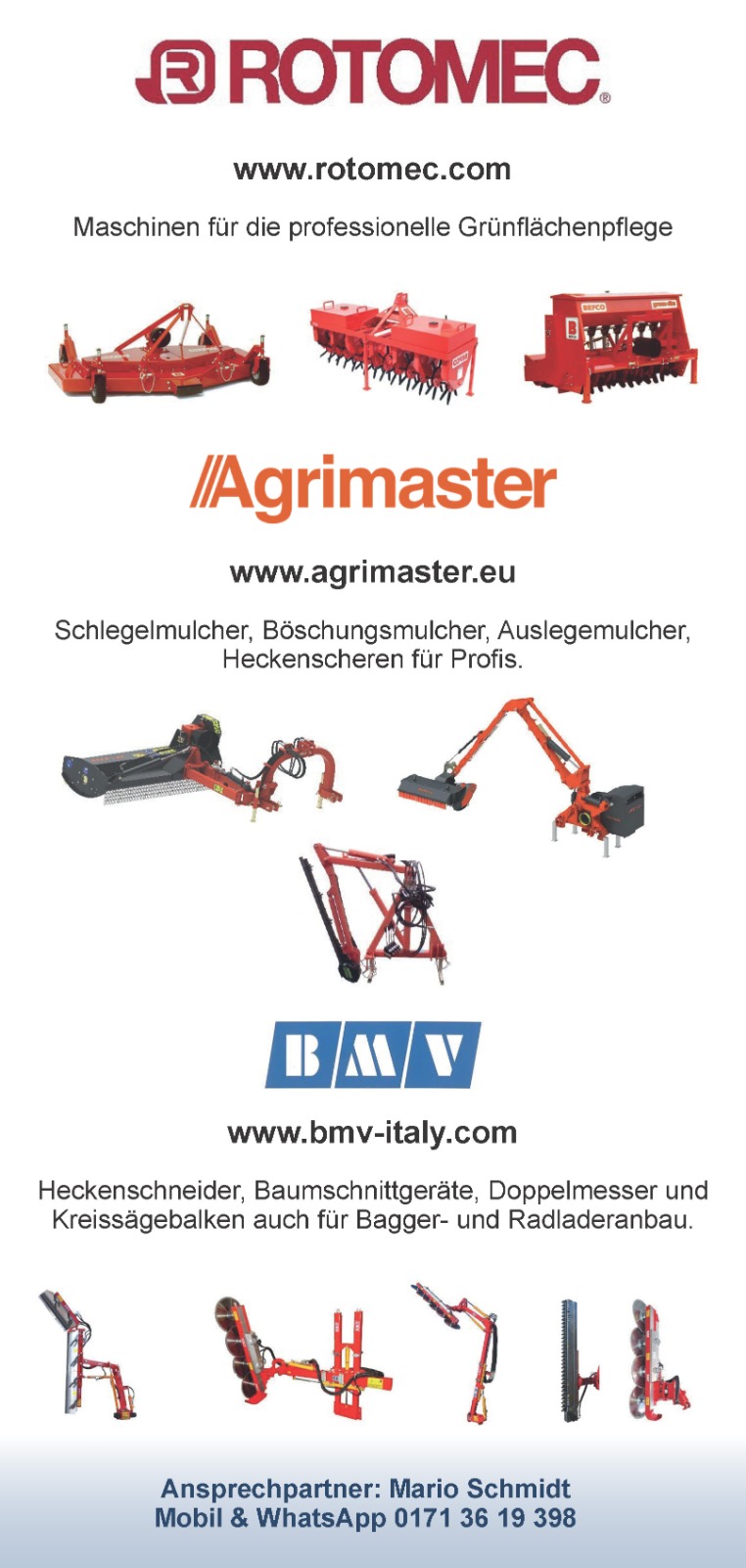 ROTOMEC Grünflächenpflege
